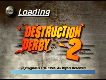 Destruction Derby 2 (US) screen shot title